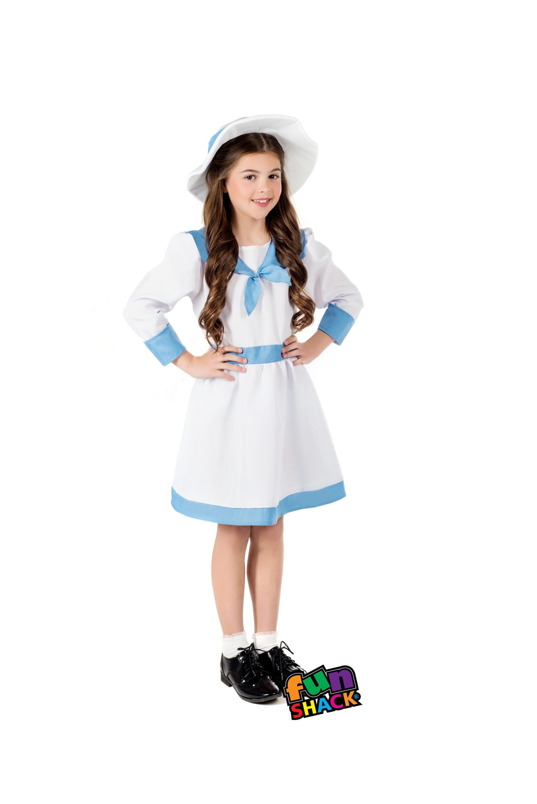 Edwardian Garden Girl Children's Fancy Dress Costume