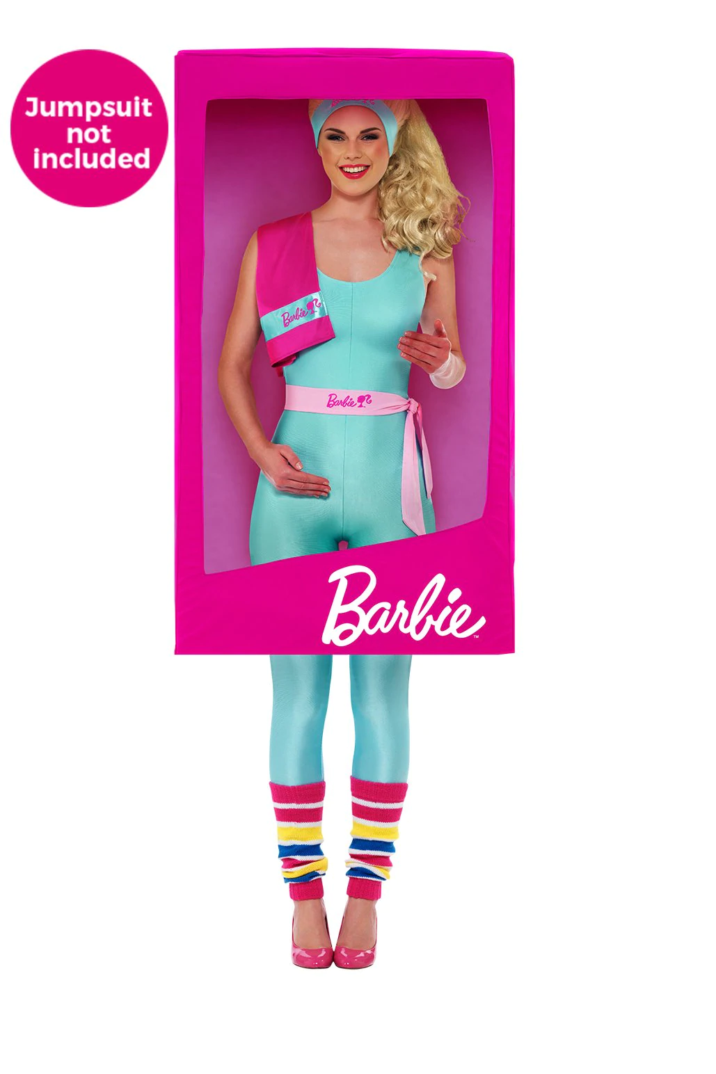 Barbie 3D Box Ladies Fancy Dress Costume