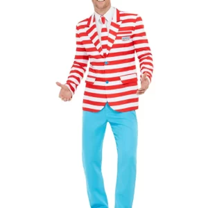 Where's Wally? Suit Men's Fancy Dress Costume - Image 2