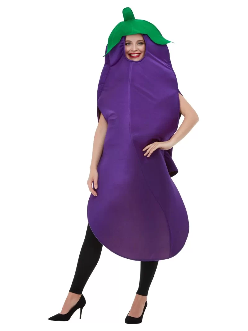Aubergine Novelty Unisex Fancy Dress Costume