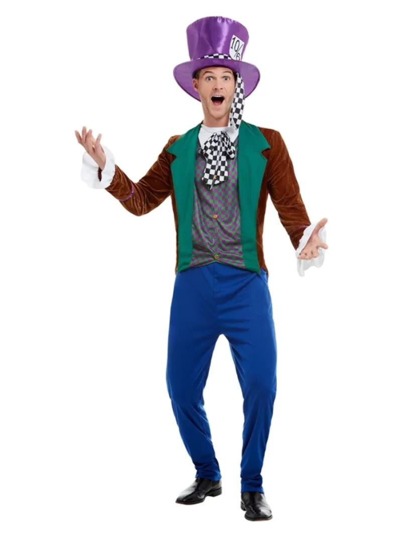 Wonderland Mad Hatter Men's Fancy Dress Costume - Image 2