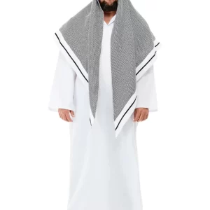 Deluxe Fake Sheikh (Arab) Men's Fancy Dress Costume