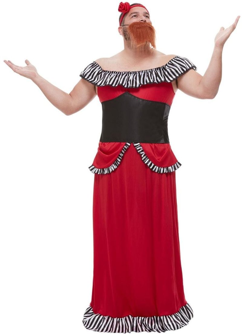 Bearded Lady Men's Fancy Dress Costume