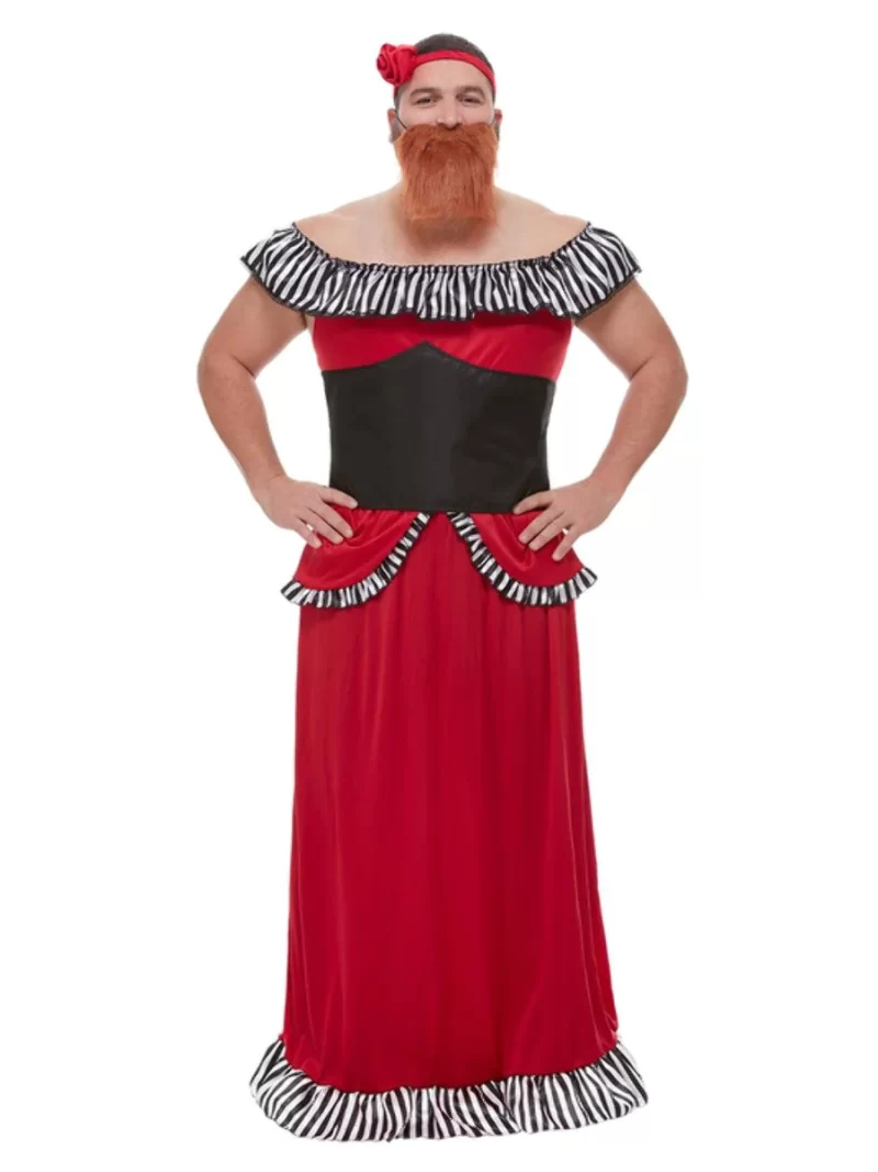 Bearded Lady (Greatest Showman) Men's Fancy Dress Costume - Image 2