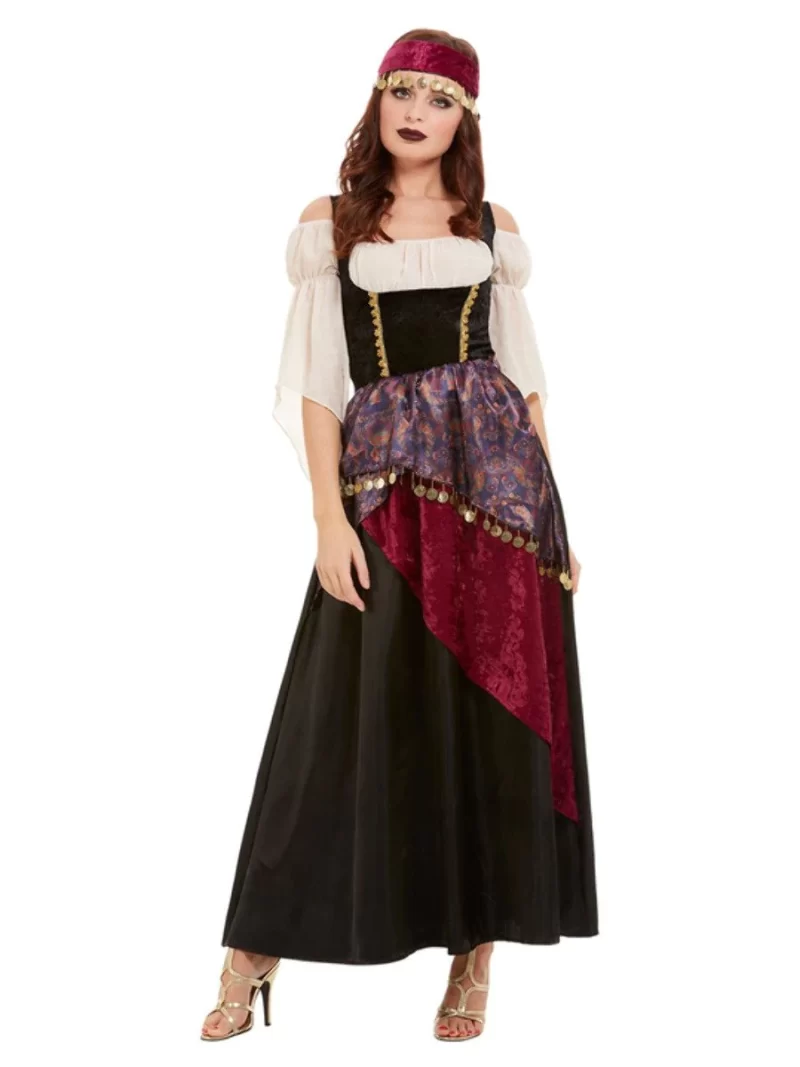 Fortune Teller Ladies Fancy Dress Costume - Image 2