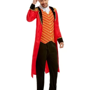 Deluxe Ringmaster (Greatest Showman) Men's Fancy Dress Costume - Image 2