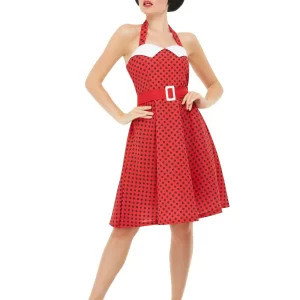 50s Rockabilly Pin Up Ladies Fancy Dress Costume