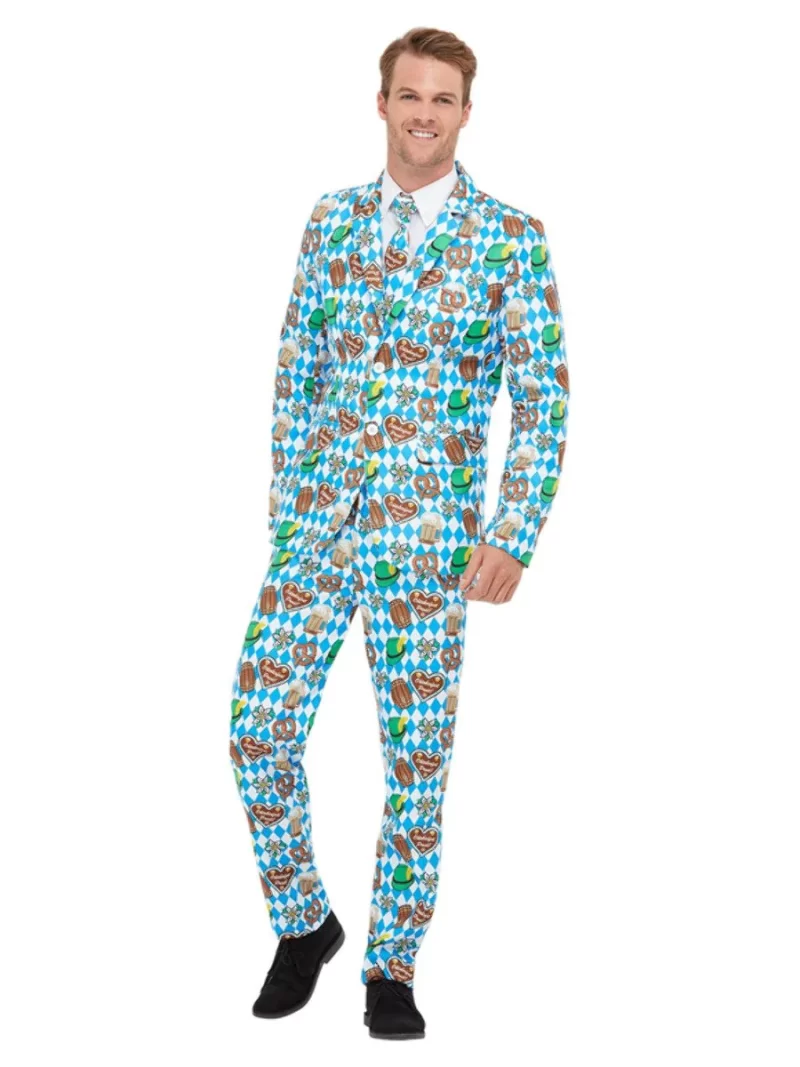 Oktoberfest (Bavarian) Standout Suit Men's Fancy Dress Costume