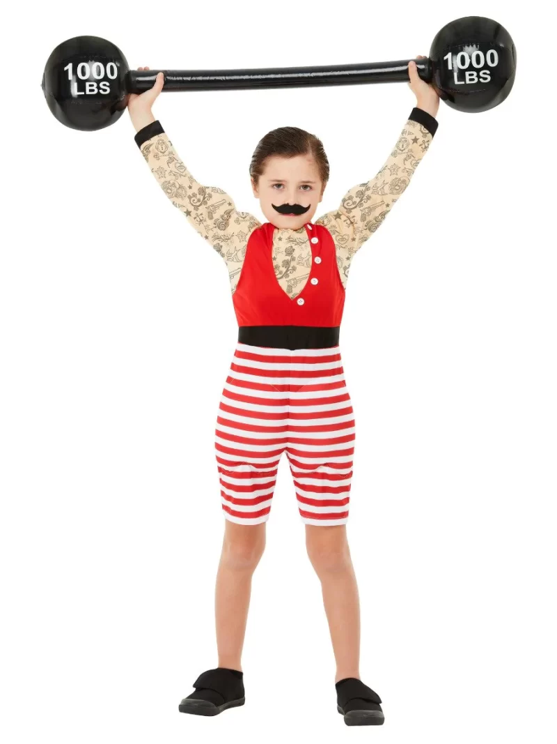 Deluxe Strong Boy Children's Fancy Dress Costume - Image 2