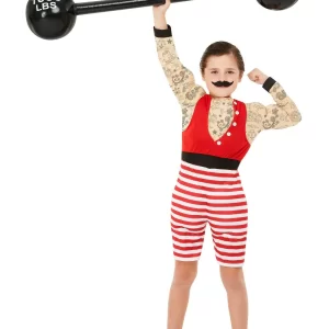 Deluxe Strong Boy Children's Fancy Dress Costume