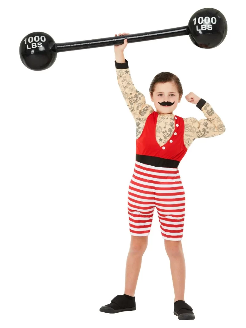 Deluxe Strong Boy Children's Fancy Dress Costume