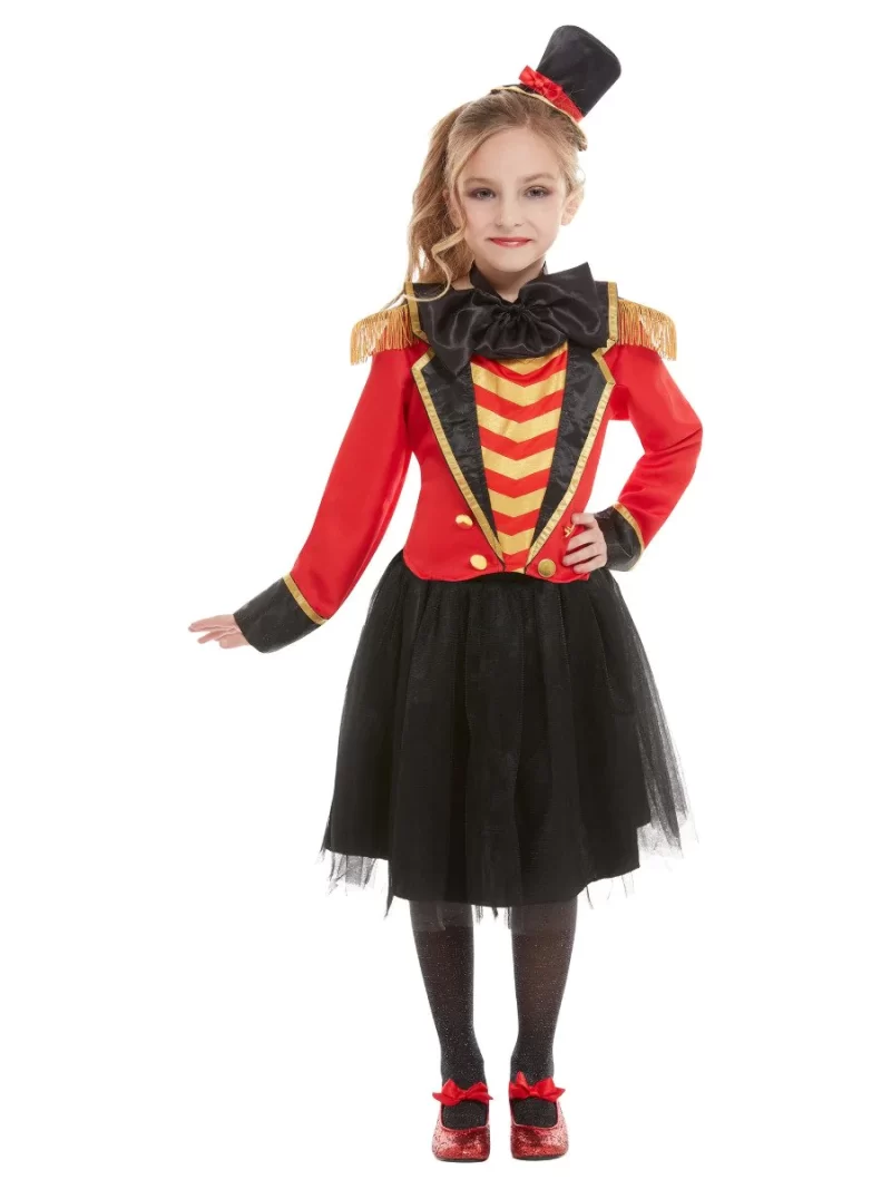 Deluxe Ringmaster Girl Children's Fancy Dress Costume - Image 2