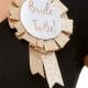 Bride To Be Rosette, Rose Gold