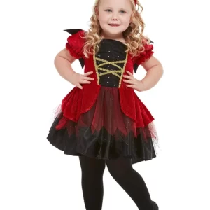 Toddler Devil Girl Children's Halloween Fancy Dress Costume - Image 2