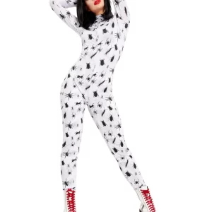 Bugging Out Bug/Insect Bodysuit Ladies Halloween Fancy Dress Costume - Image 2