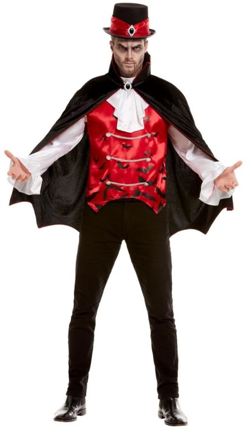 Vampire Men's Halloween Fancy Dress Costume