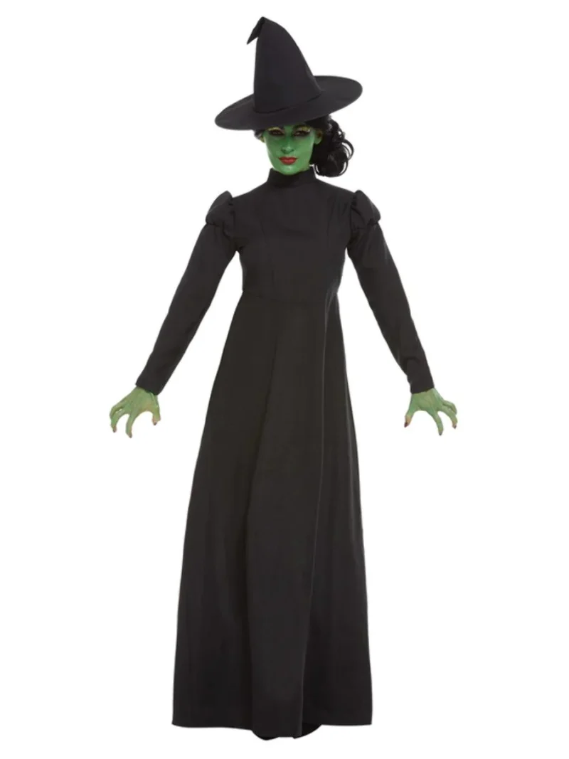 Wicked Witch (Wizard Of Oz) Ladies Halloween Fancy Dress Costume