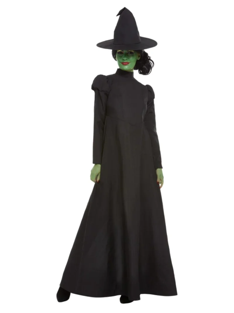 Wicked Witch (Wizard Of Oz) Ladies Halloween Fancy Dress Costume - Image 2