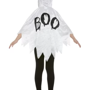 Ghost White Hooded Cape - Image 2