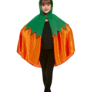 Pumpkin Hooded Cape