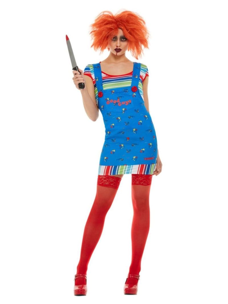 'Child's Play 2 & 3' Chucky Lady Ladies Fancy Dress Costume