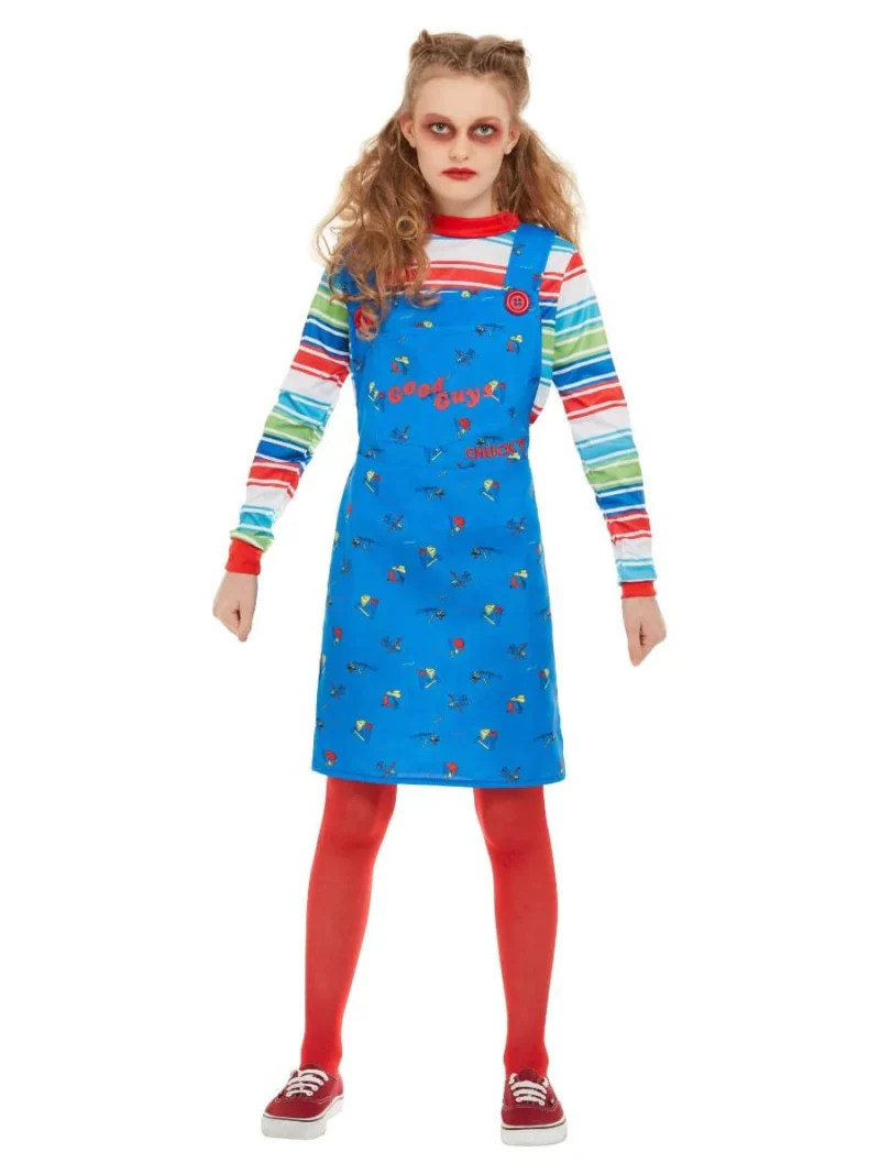 'Child's Play 2 & 3' Chucky Girl Children's Fancy Dress Costume