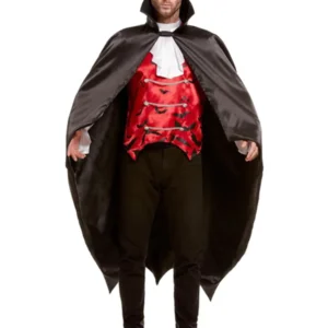 Vampire Bat Cape, Black - Image 2