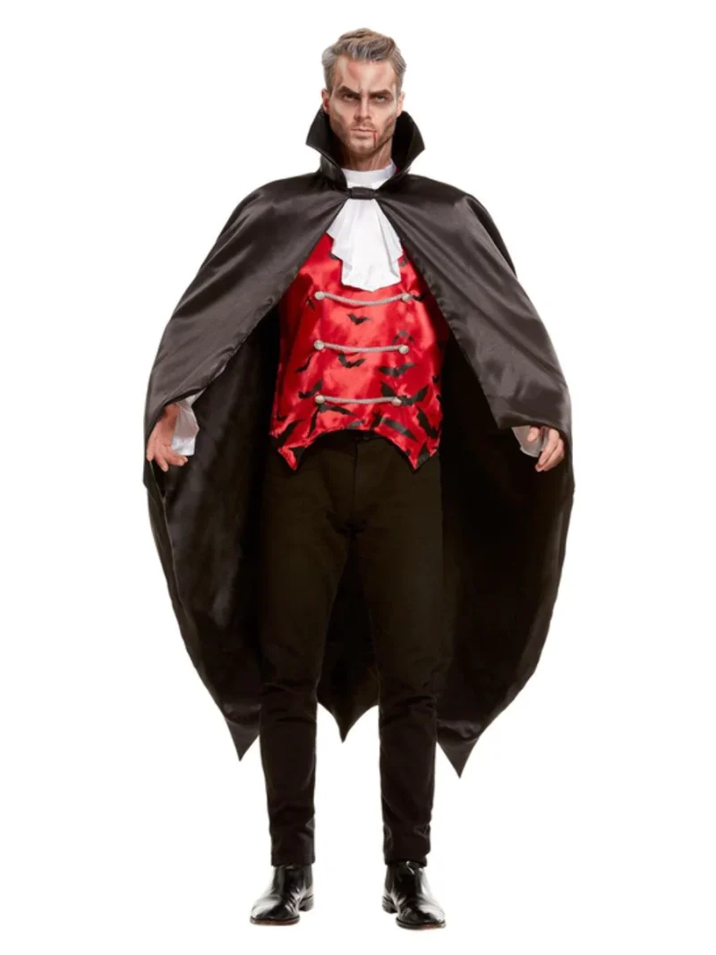 Vampire Bat Cape, Black - Image 2