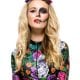 Day of the Dead Rose Headband, Multi-Coloured