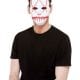 Stitch Face Mask, Neon Red Light Up