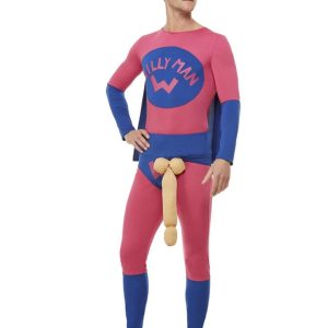 Willyman Superhero Men's Fancy Dress Costume