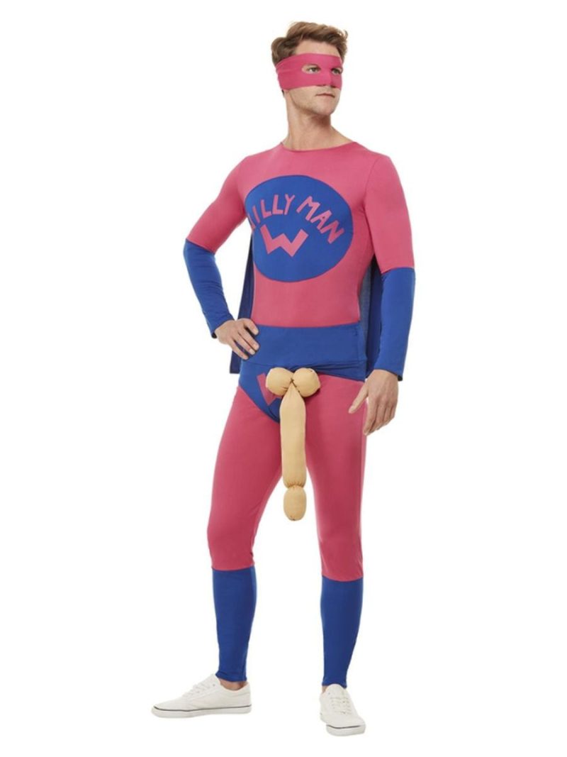 Willyman Superhero Men's Fancy Dress Costume