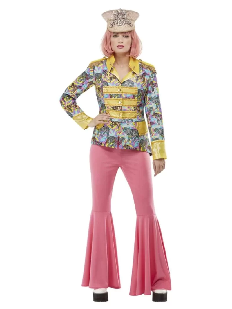 Carnival/Leopard Jacket (Beatles) Ladies Fancy Dress Costume - Image 2