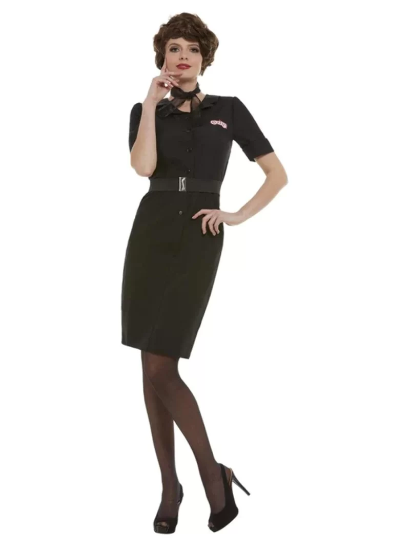 Grease Pink Ladies Rizzo Ladies Fancy Dress Costume - Image 2
