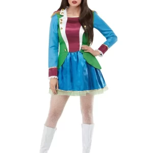 Mad Hatter (Beatles) Pop Party Dress Ladies Fancy Dress Costume - Image 2