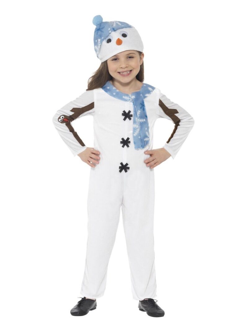 Snowman (Olaf) Toddler Children's Christmas Fancy Dress Costume - Image 2