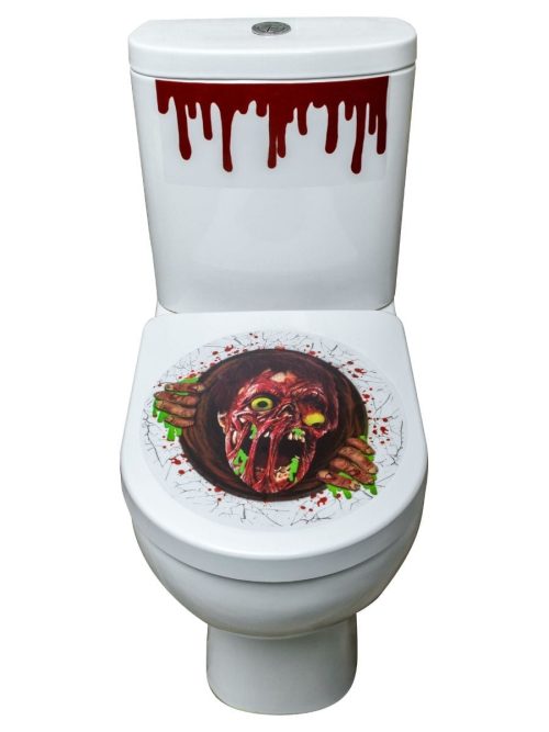 Zombie Portal Toilet Seat Stickers