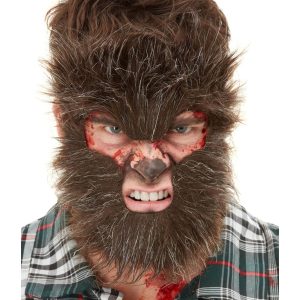 Smiffys Make-Up FX, Werewolf Face Fur