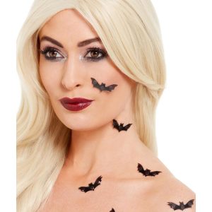 Smiffys Make-Up FX, 3D Bat Stickers