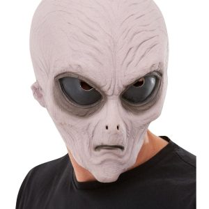 Alien Latex Mask, Purple-0