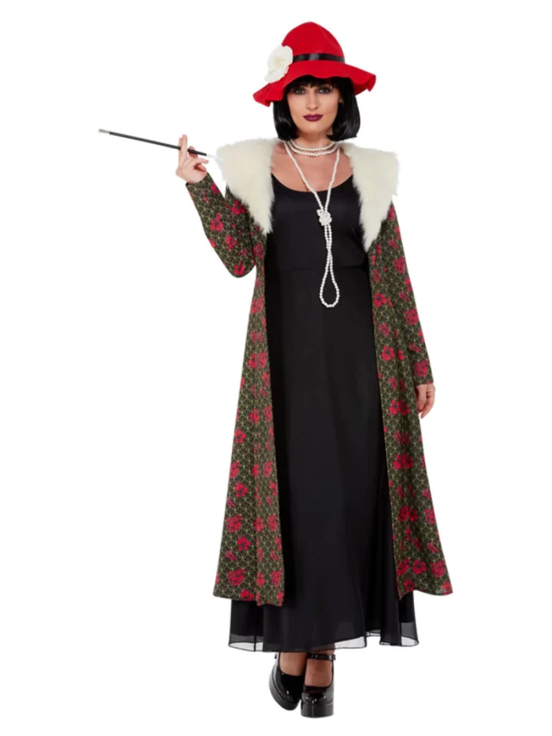 20s Gangster Moll/ Polly's Peaky Blinder Fancy Dress Costume - Image 2