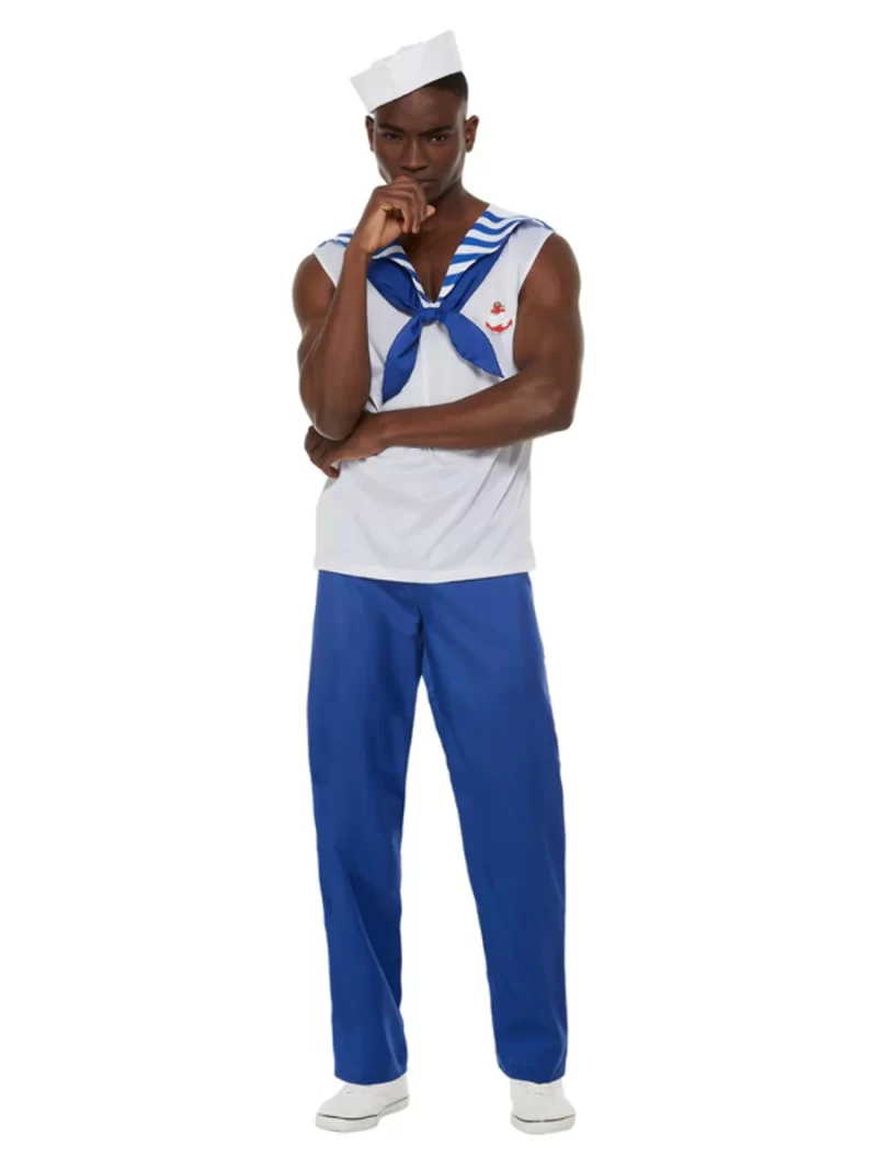 High Seas Sailor Men's Fancy Dress Costume - Image 2