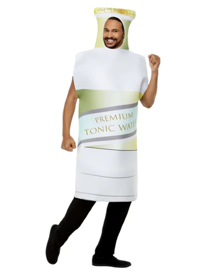 Tonic Bottle, White Fancy Dress Costume - Image 2