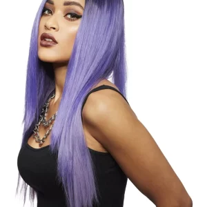 Manic Panic Amethyst Purple Professional Ombre Super Vixen Wig - Image 2