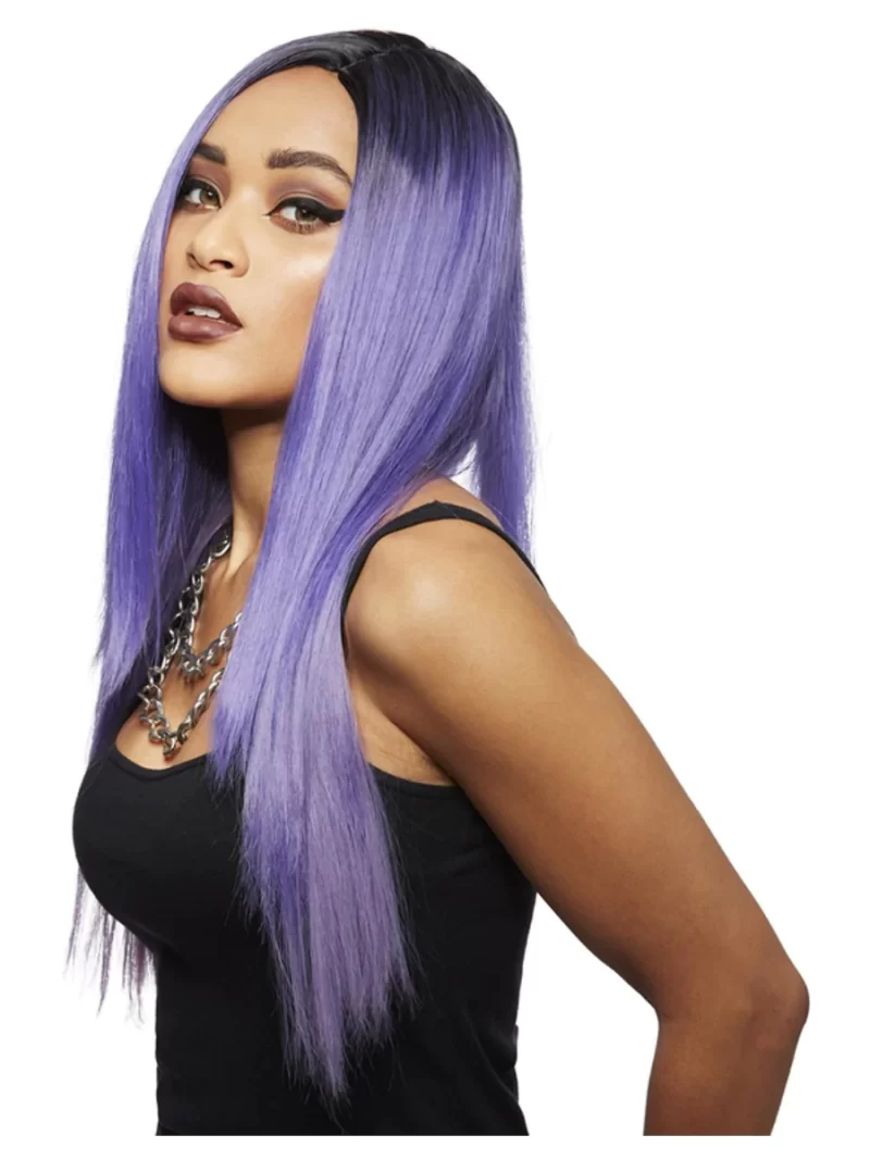 Manic Panic Amethyst Purple Professional Ombre Super Vixen Wig - Image 2