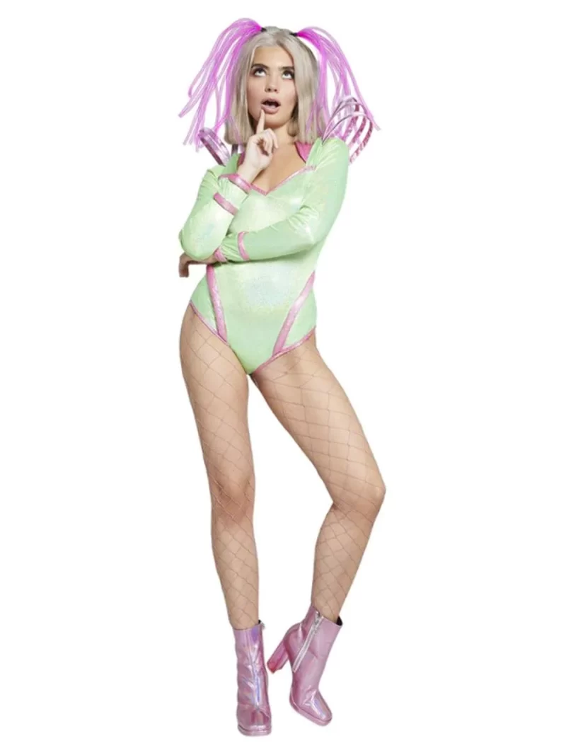 Fever Alien Ladies Fancy Dress Costume - Image 4