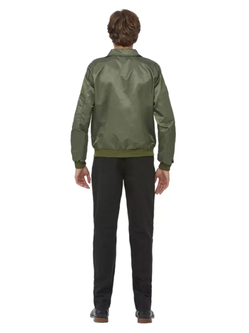 Top Gun Maverick Bomber Jacket Men's Fancy Dress Costume - Image 2
