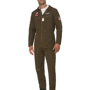 Top Gun Maverick Mens Aviator Men's Fancy Dress Costume