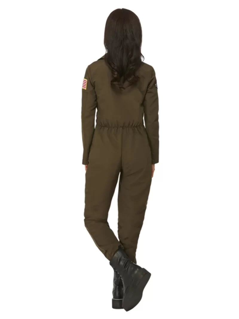 Top Gun Maverick Ladies Aviator Ladies Fancy Dress Costume - Image 3