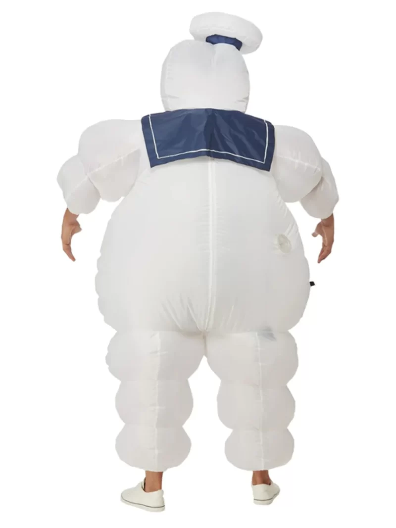 Ghostbusters Inflatable Stay Puft Men's Fancy Dress Costume - Image 3